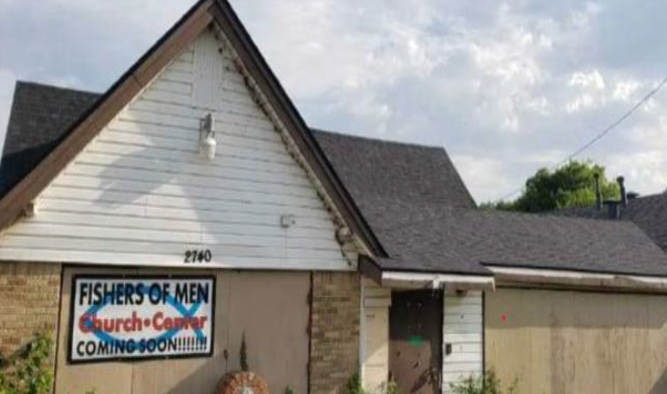 Fishers of Men Outreach building - a call to prayer
